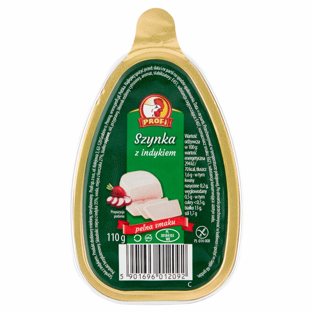 Zdjęcia - Profi Szynka z indykiem 110 g