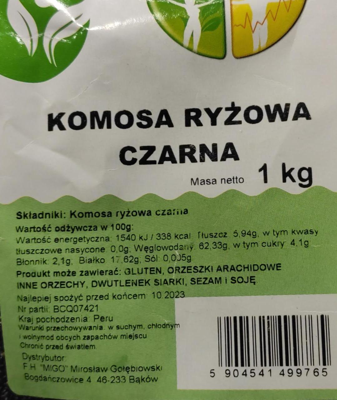 Zdjęcia - Komosa ryżowa czarna Migo