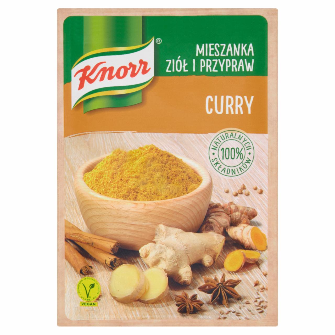 Zdjęcia - Knorr Mieszanka ziół i przypraw curry 20 g