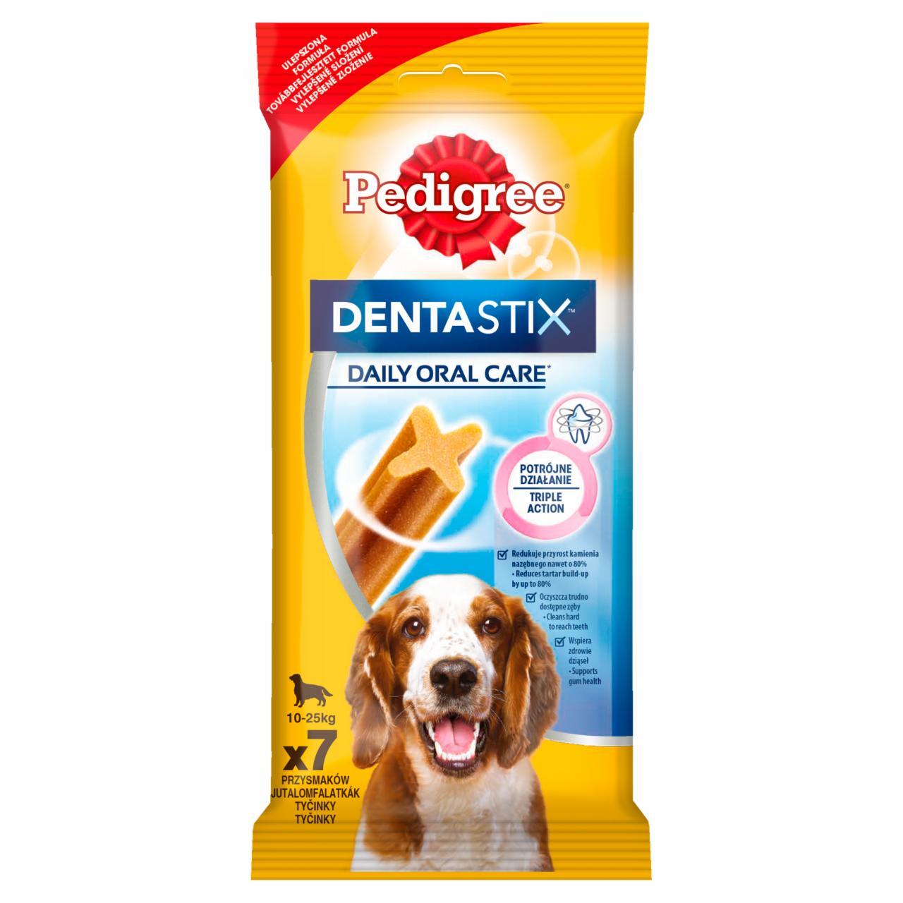 Zdjęcia - Pedigree DentaStix 10-25 kg Karma uzupełniająca 180 g