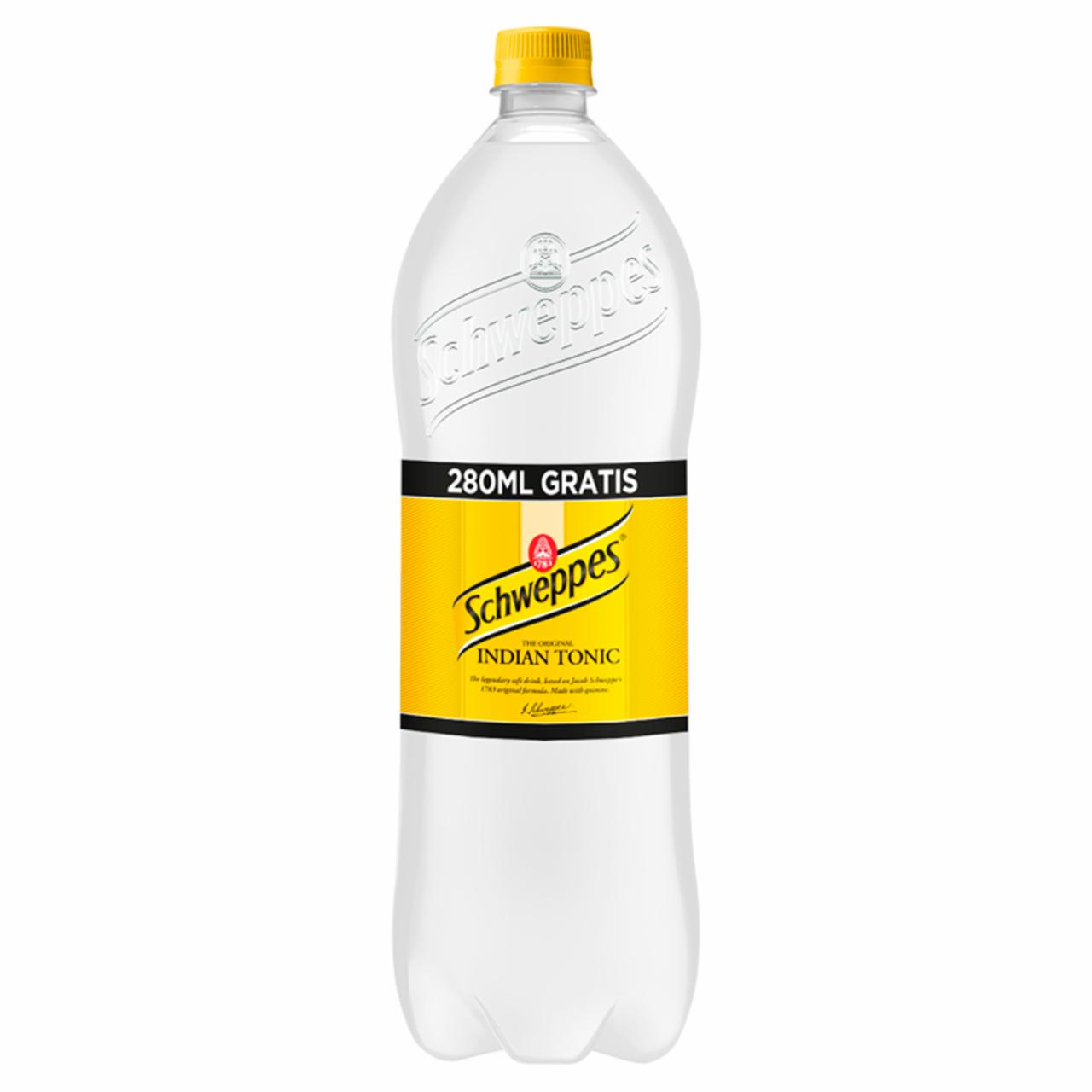 Zdjęcia - Schweppes Indian Tonic Napój gazowany 1,68 l