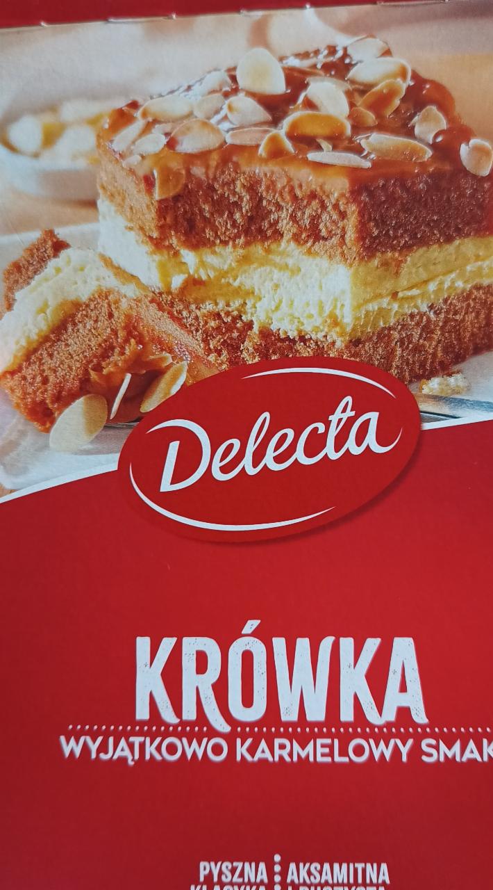 Zdjęcia - Delecta Krówka mieszanka do domowego wypieku ciasta 530 g