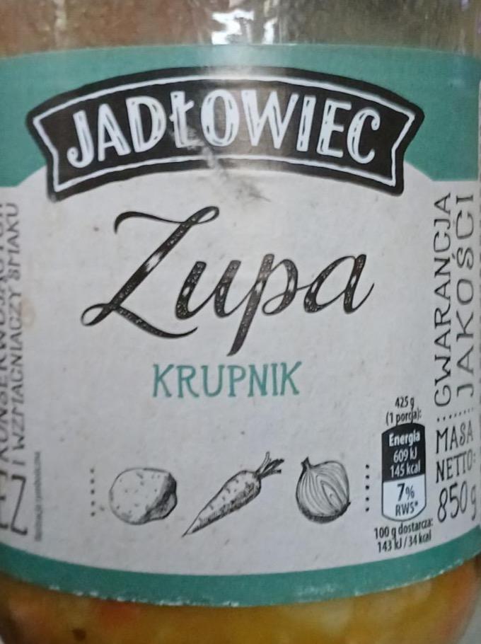 Zdjęcia - Zupa krupnik Jadłowiec