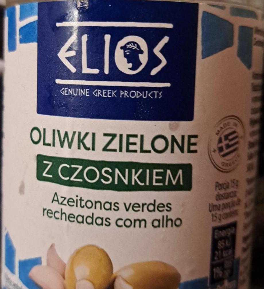 Zdjęcia - Oliwki zielone z czosnkiem Elios