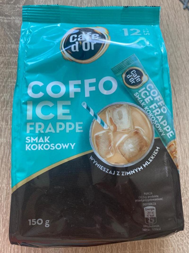 Zdjęcia - Coffo Ice Frappe smak kokosowy Cafe D'Or
