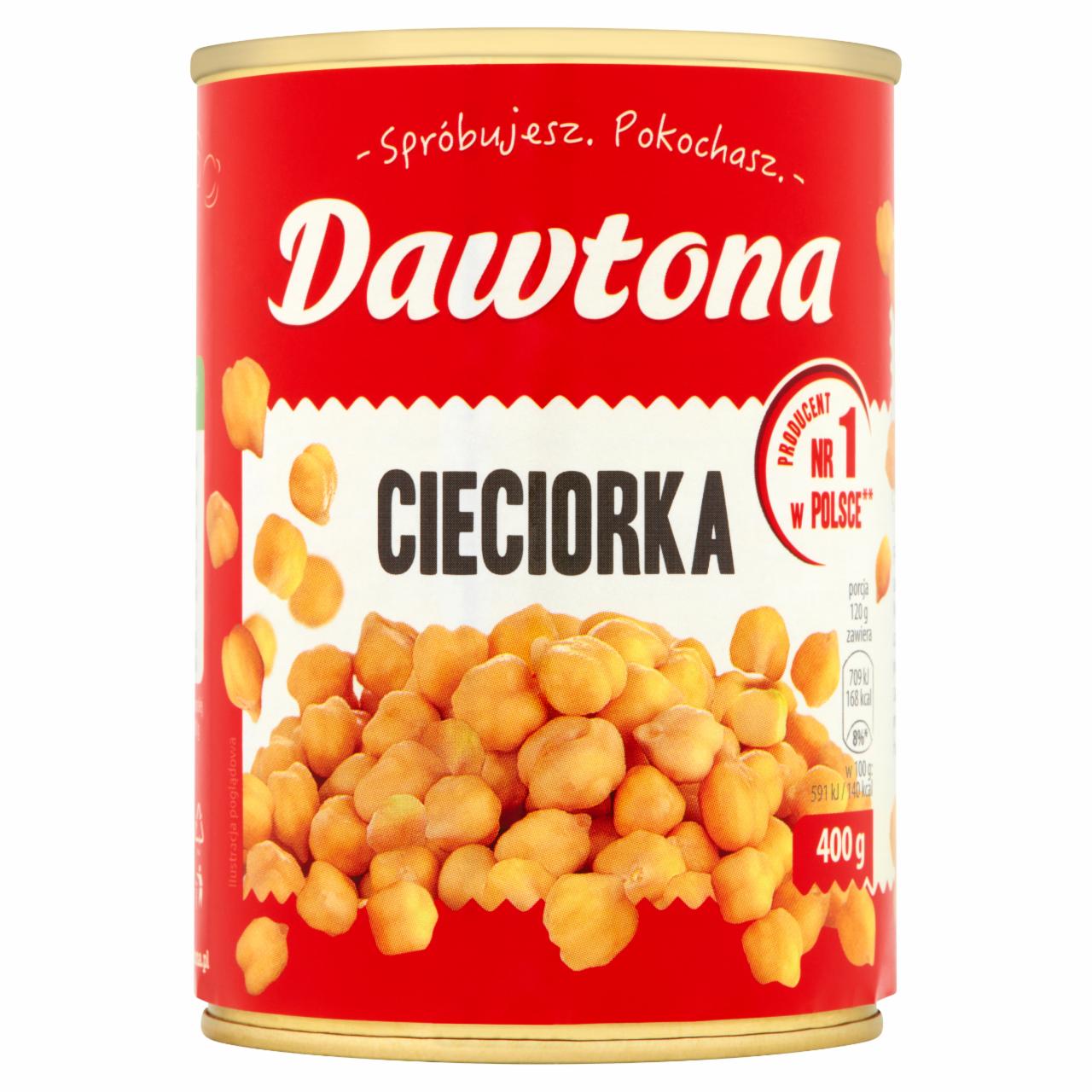 Zdjęcia - Dawtona Cieciorka delikatna 400 g