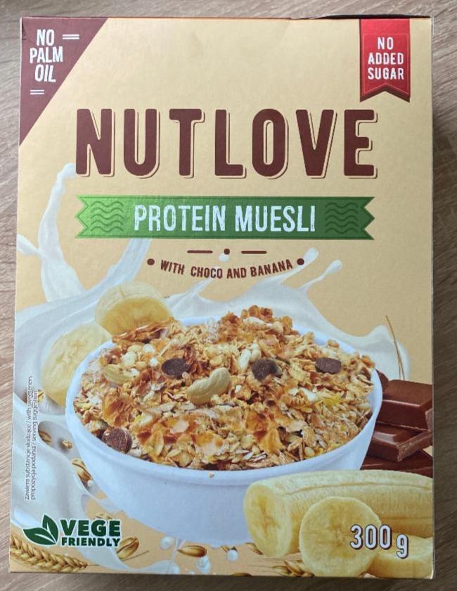 Zdjęcia - Protein Muesli with choco and banana NUTLOVE