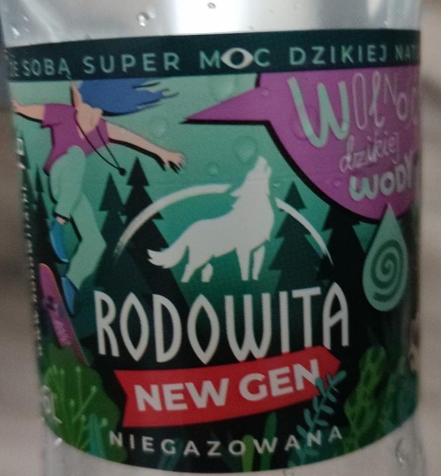 Zdjęcia - Woda new gen niegazowana Rodowita