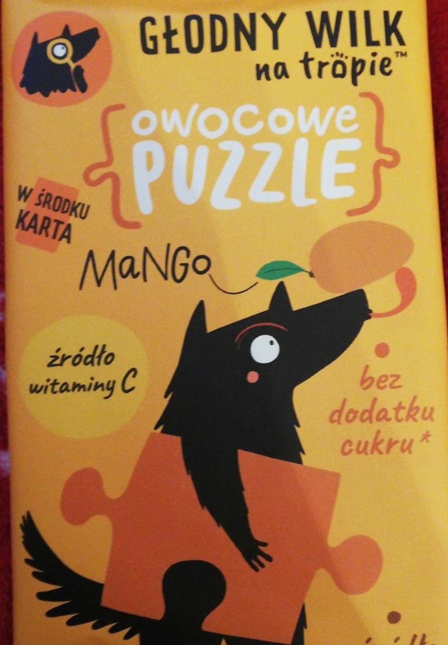 Zdjęcia - Owocowe puzzle mango Głodny wilk na tropie