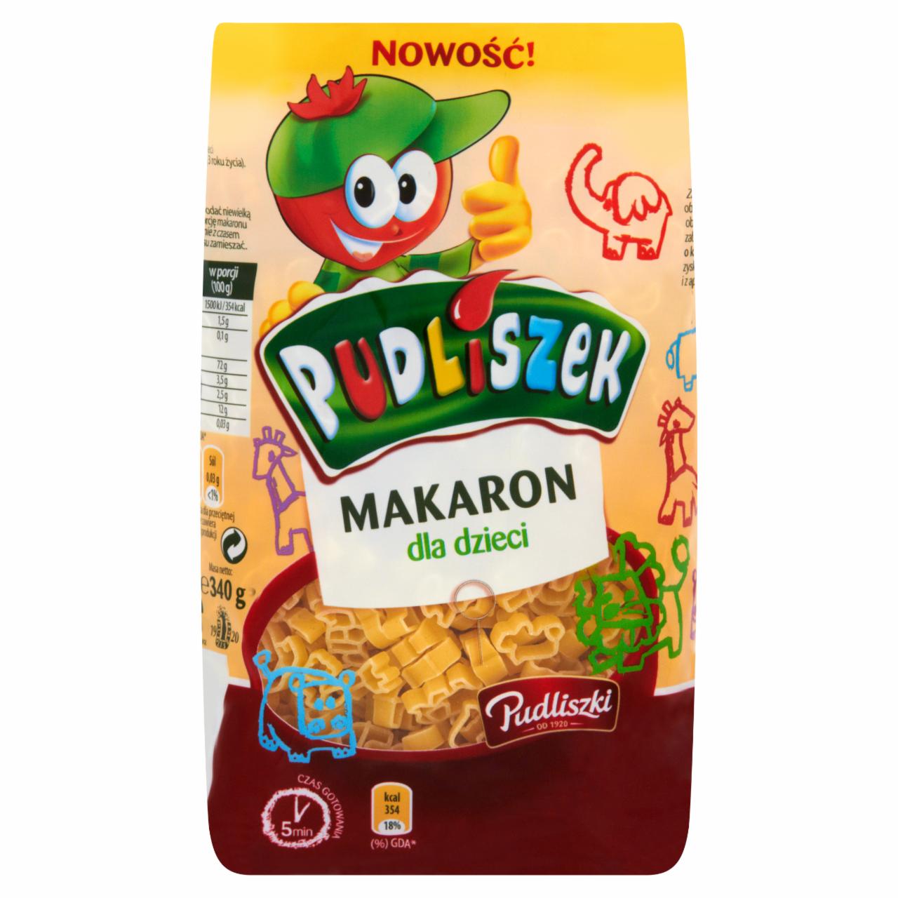 Zdjęcia - Pudliszki Pudliszek Makaron dla dzieci 340 g