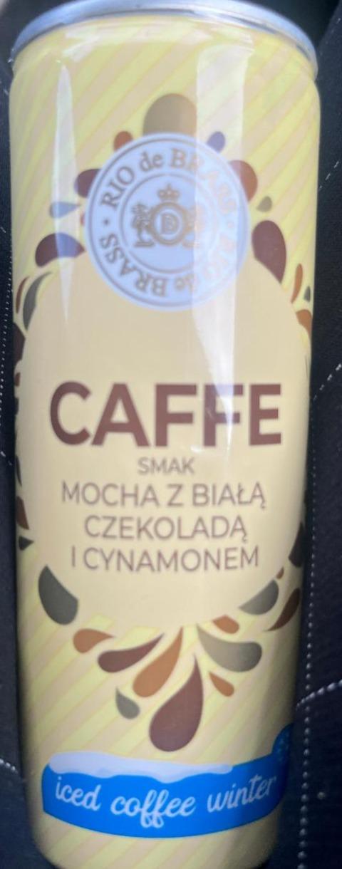 Zdjęcia - Kawa mrożona caffe mocha z białą czekoladą i cynamonem Rio de brass
