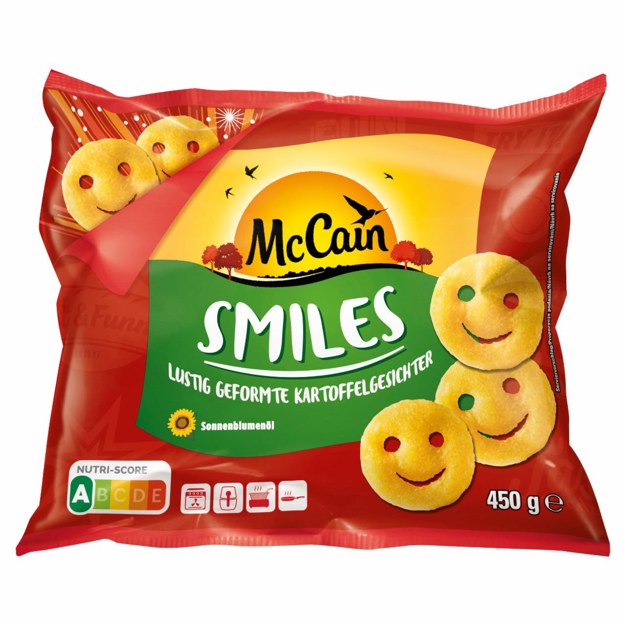Zdjęcia - McCain Smiles Ziemniaczane buzie 450 g