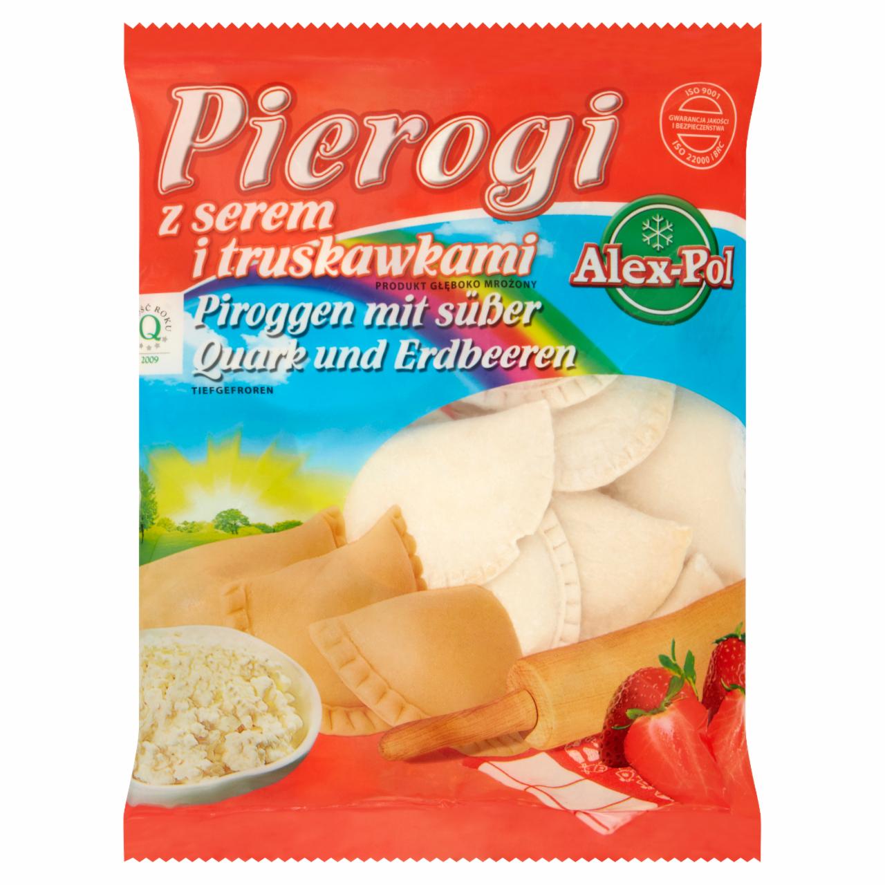 Zdjęcia - Pierogi z serem i truskawkami 450 g