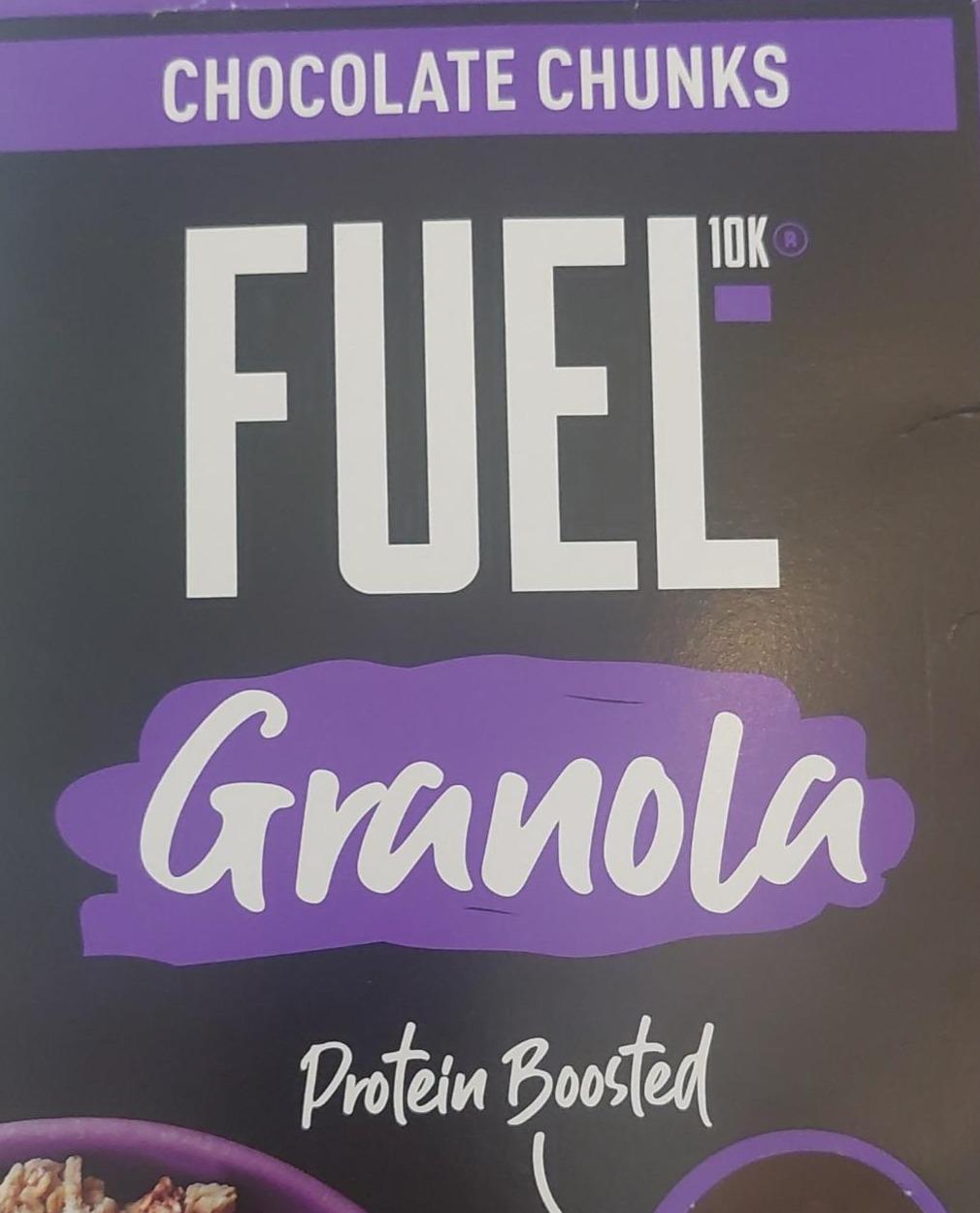 Zdjęcia - Granola protein booster chocolate chunks Fuel 10K