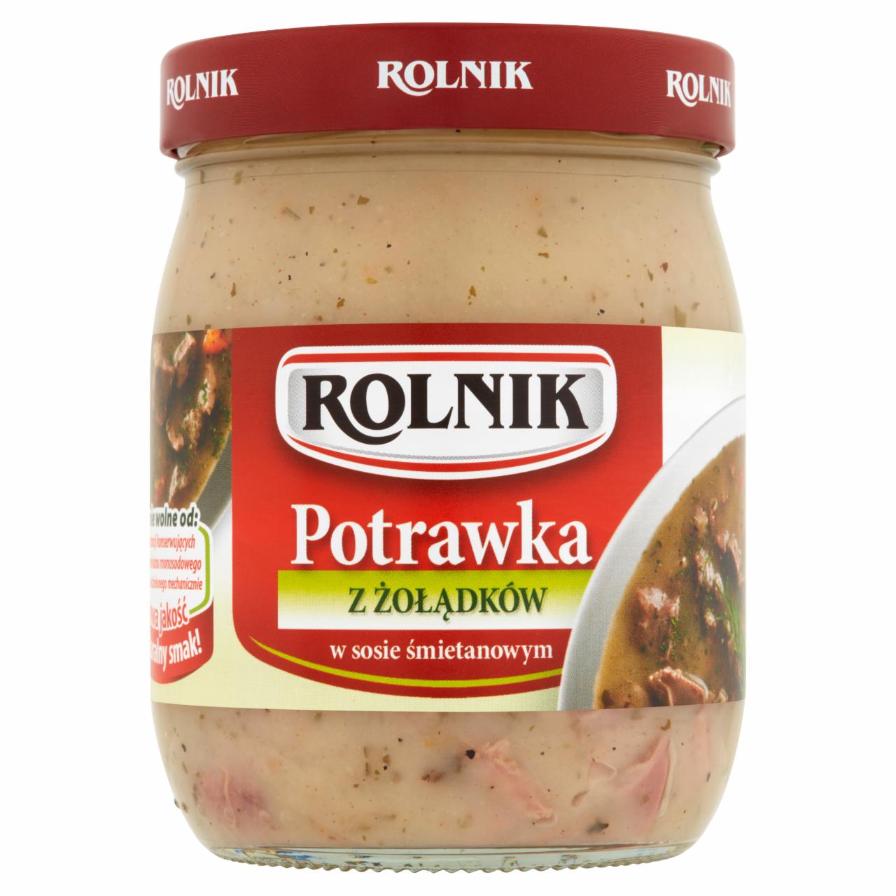 Zdjęcia - Rolnik Potrawka z żołądków w sosie śmietanowym 510 g