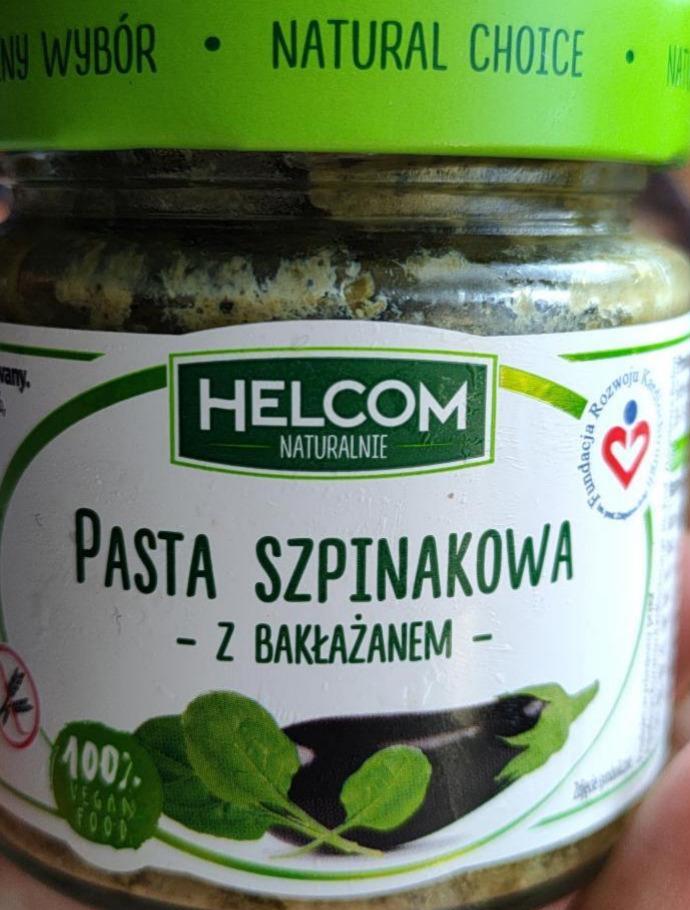 Zdjęcia - Pasta szpinakowa z bakłażanem Helcom