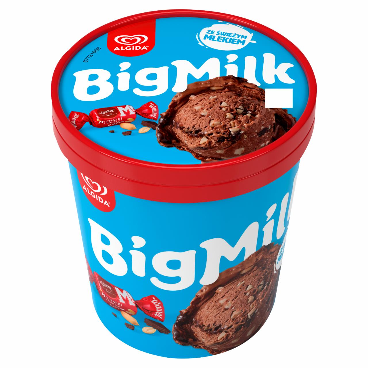 Zdjęcia - Big Milk Lody o smaku Michałki z Wawelu klasyczne 450 ml