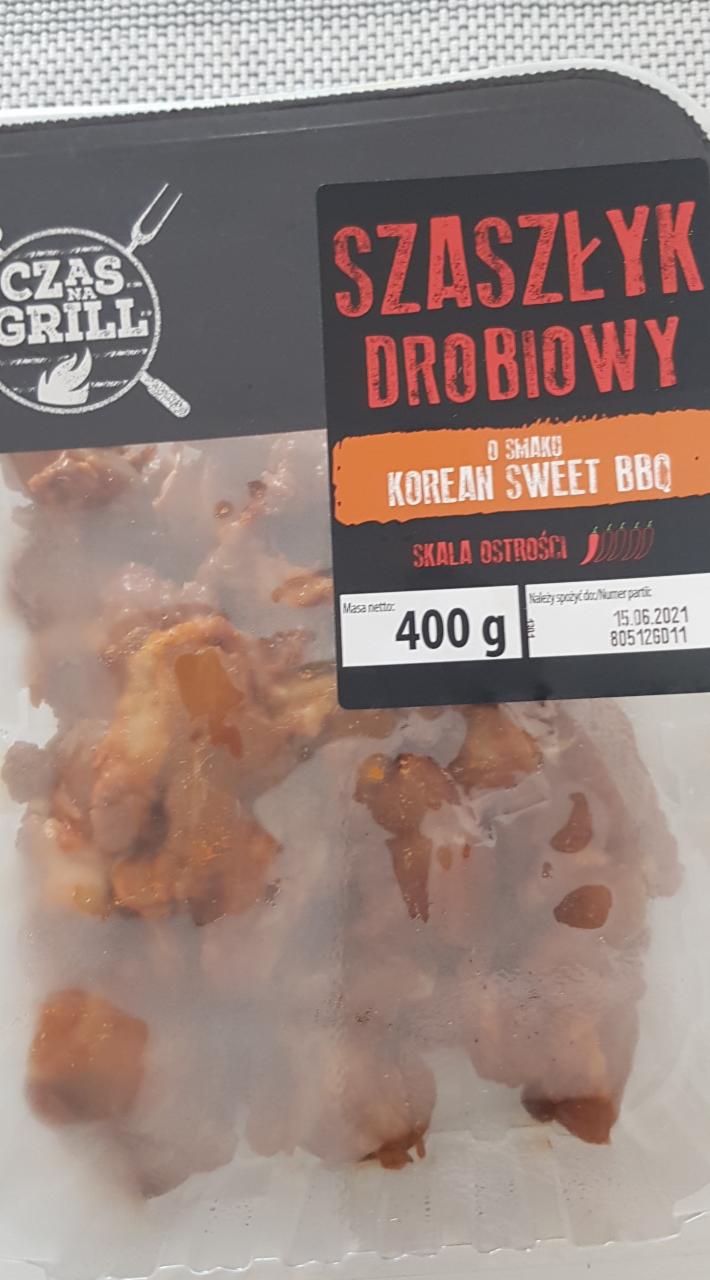 Zdjęcia - Szaszłyk drobiowy o smaku korean sweet BBQ Czas na grill