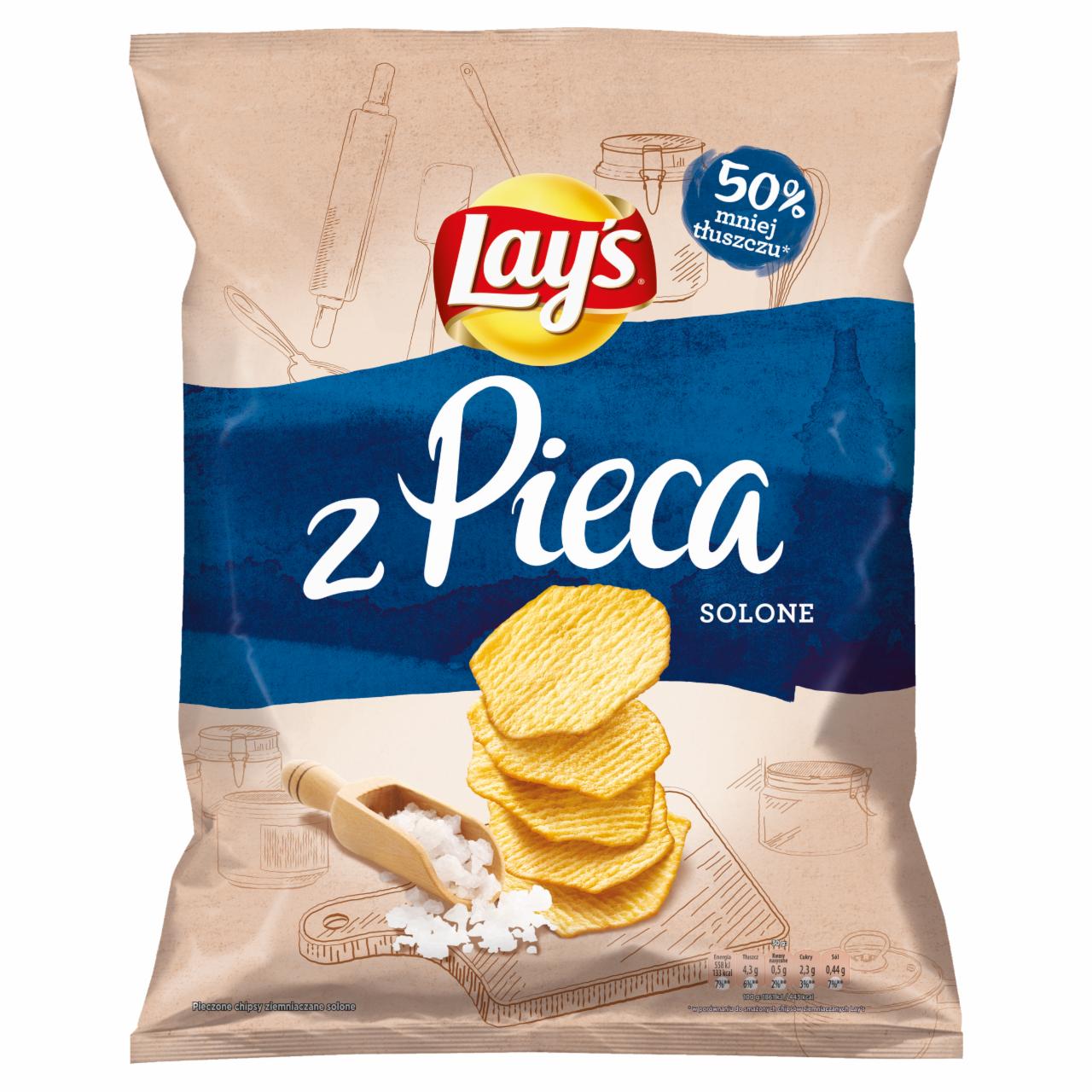 Zdjęcia - Lay's z Pieca Pieczone chipsy Solone 200 g