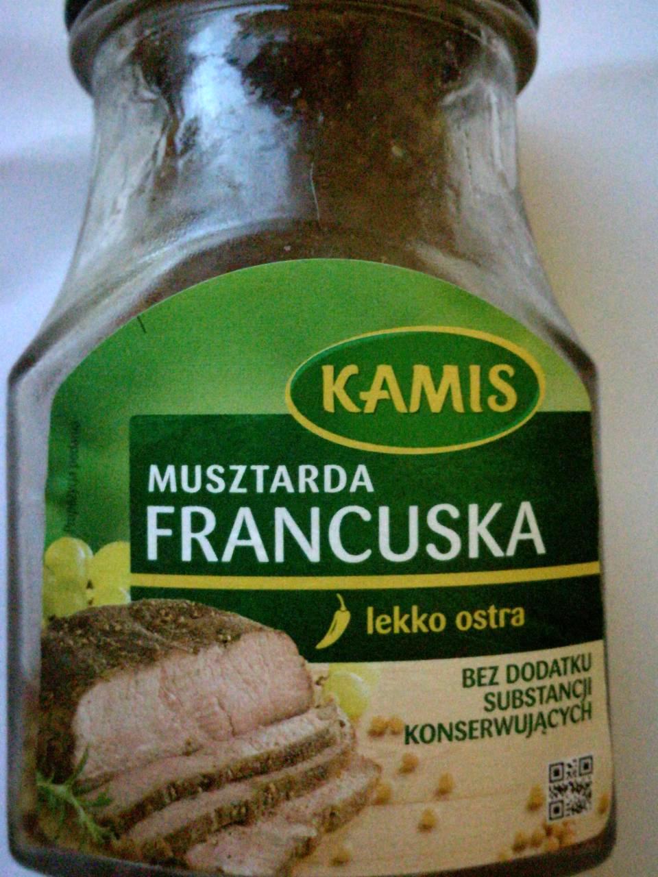 Zdjęcia - Musztarda francuska lekko ostra Kamis