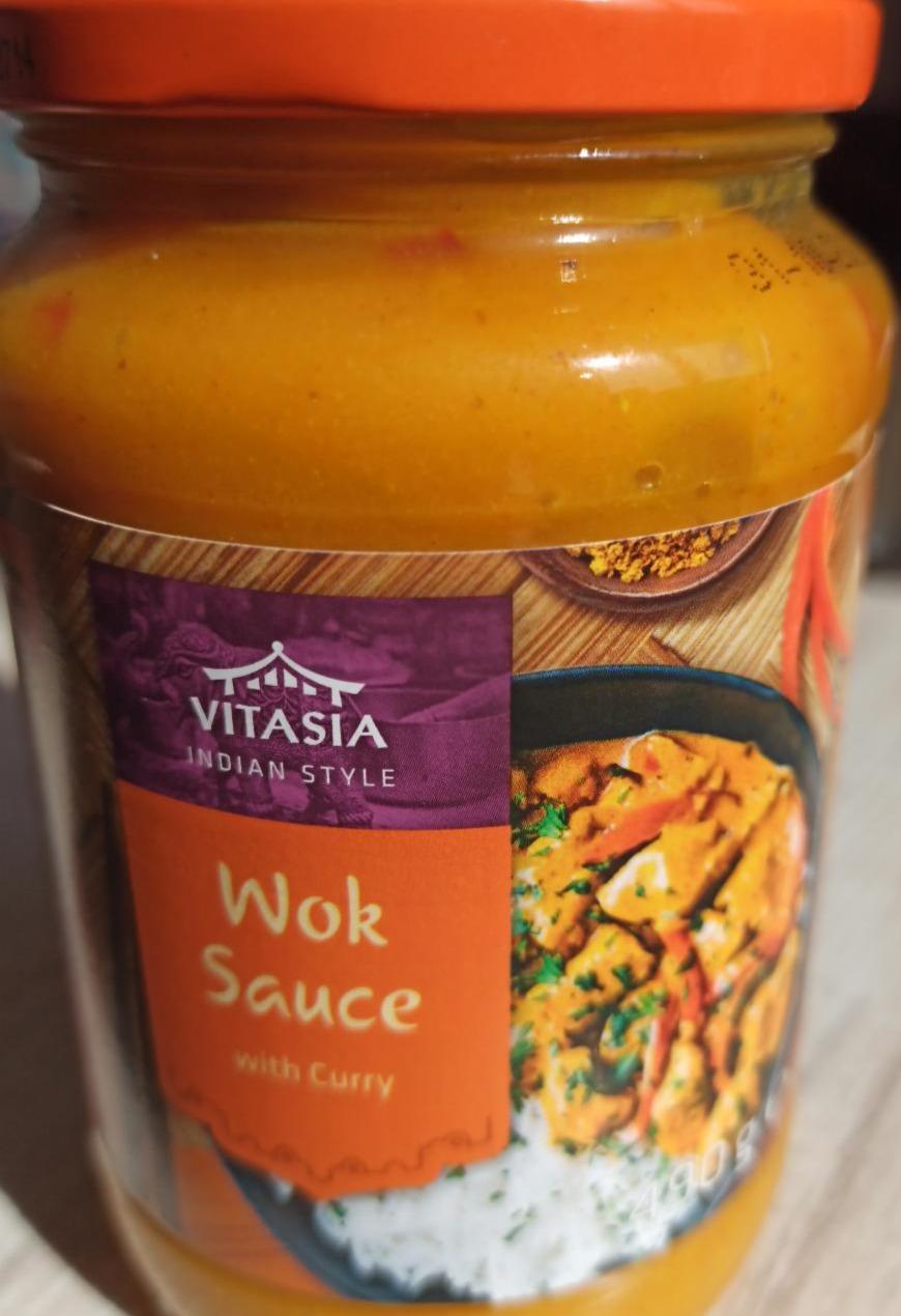 Zdjęcia - Wok sauce curry Vitasia