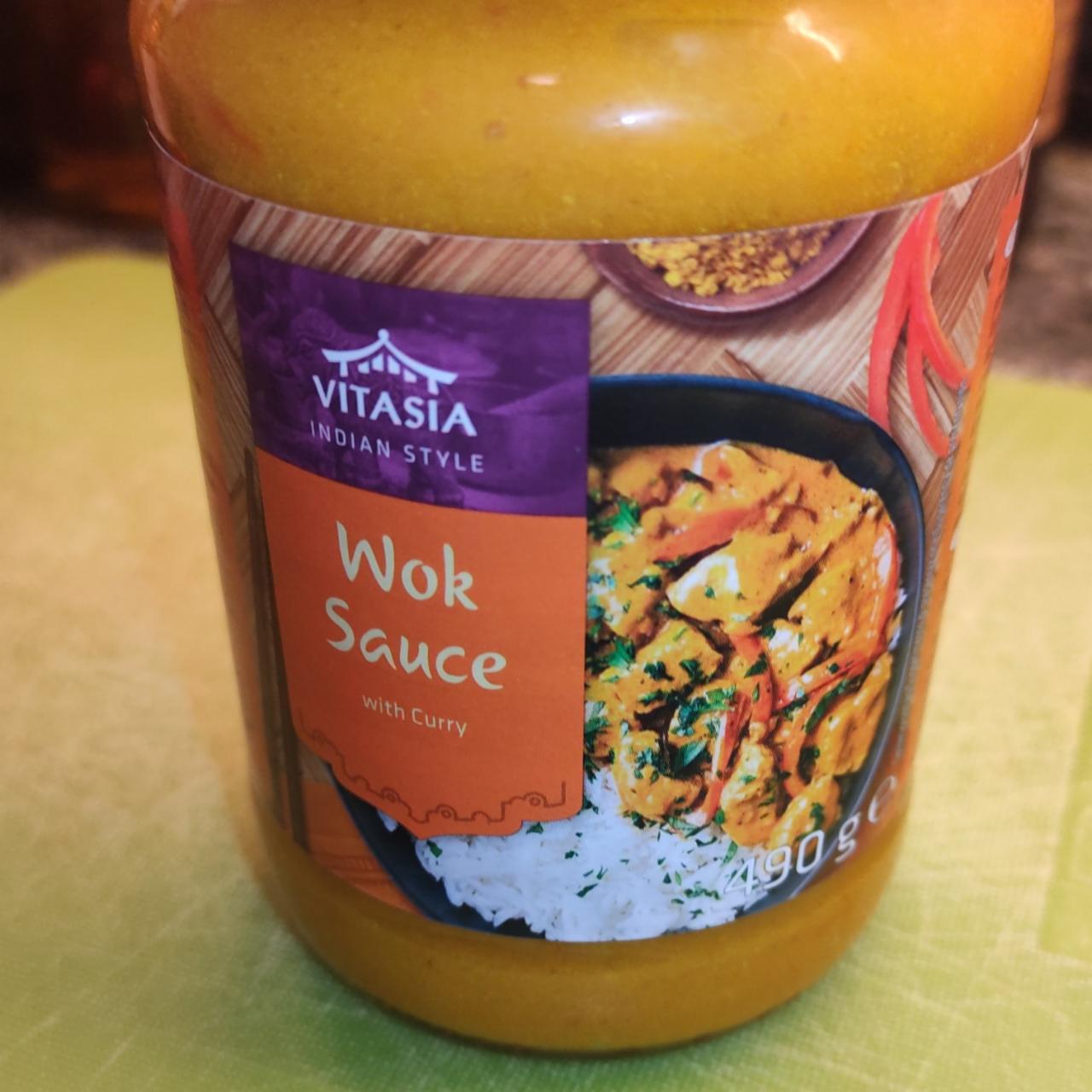 Zdjęcia - Wok sauce curry Vitasia