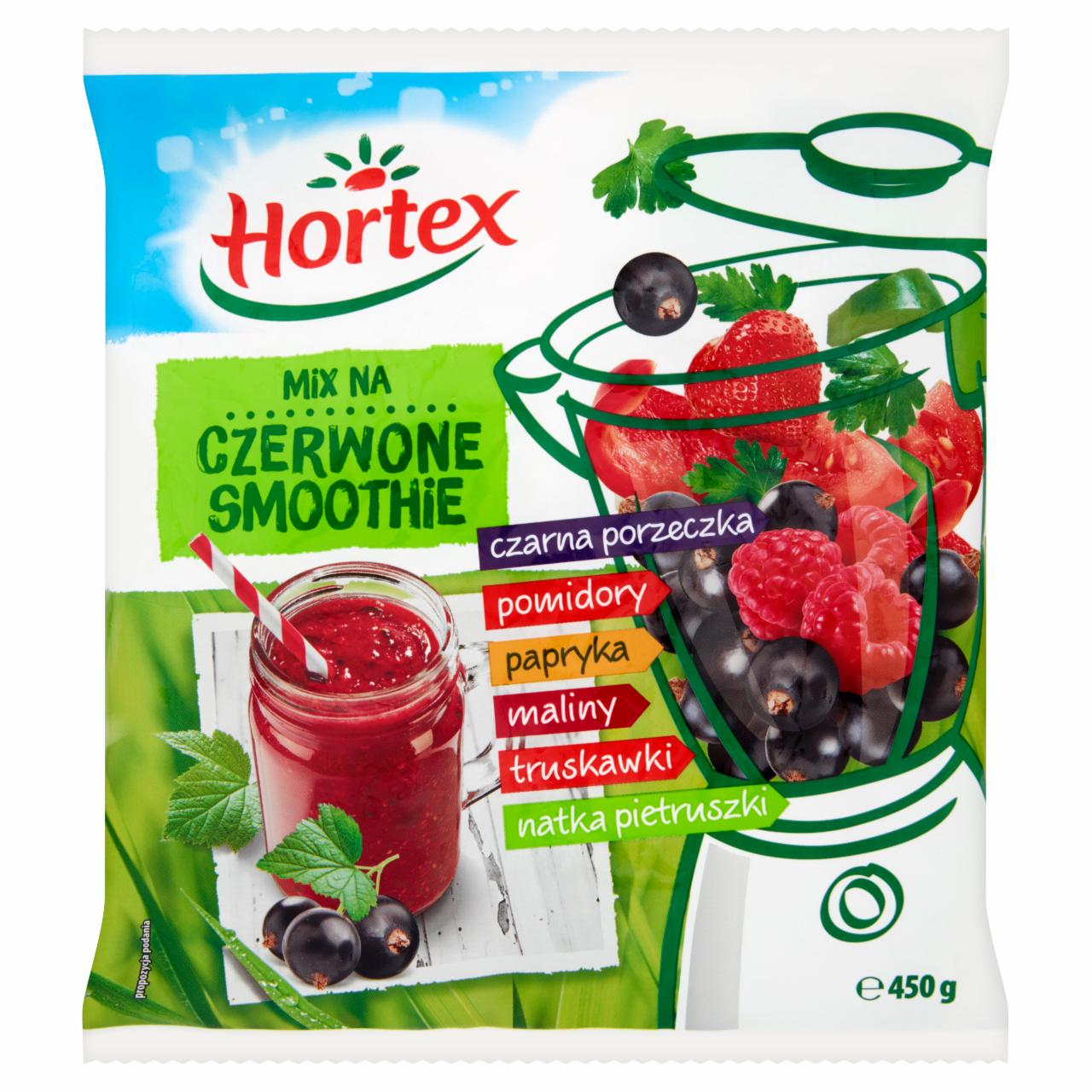 Zdjęcia - Hortex Mix na czerwone smoothie 450 g