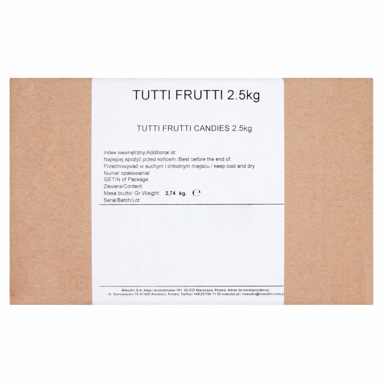 Zdjęcia - Mieszko Tutti Frutti Karmelki z nadzieniem galaretkowym 2,5 kg
