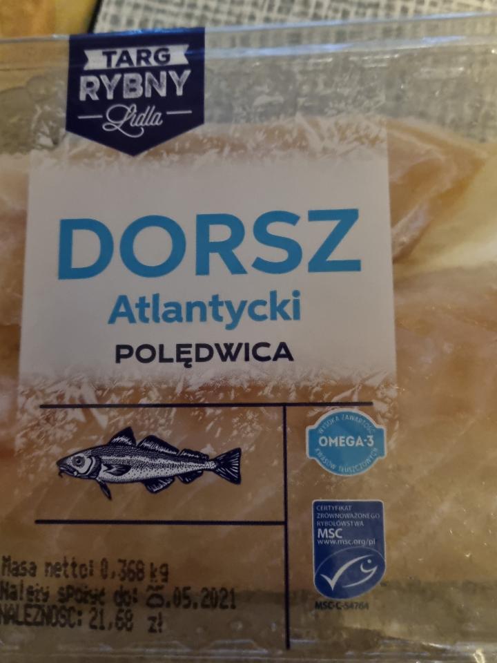 Zdjęcia - dorsz atlantycki polędwica Targ rybny