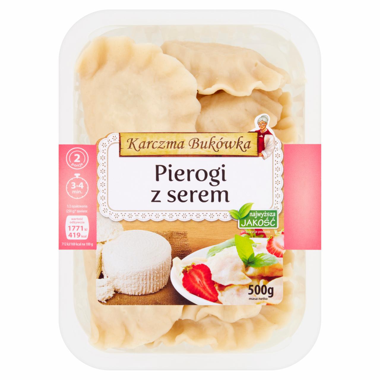 Zdjęcia - Karczma Bukówka Pierogi z serem 500 g