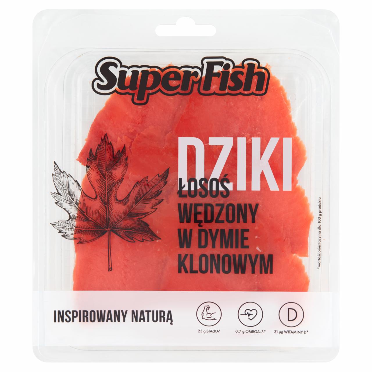 Zdjęcia - SuperFish Dziki Ĺ‚osoĹ› wÄ™dzony w dymie klonowym 100 g