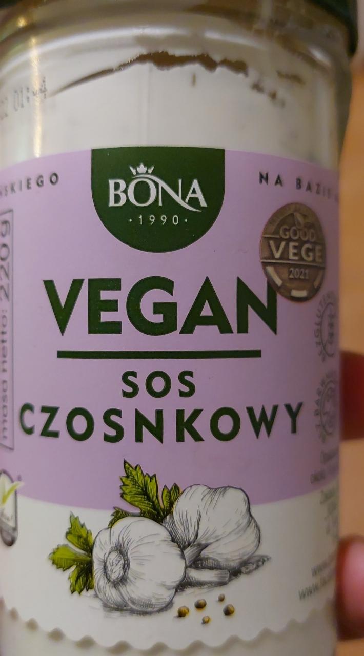 Zdjęcia - sos czosnkowy vegan Bona