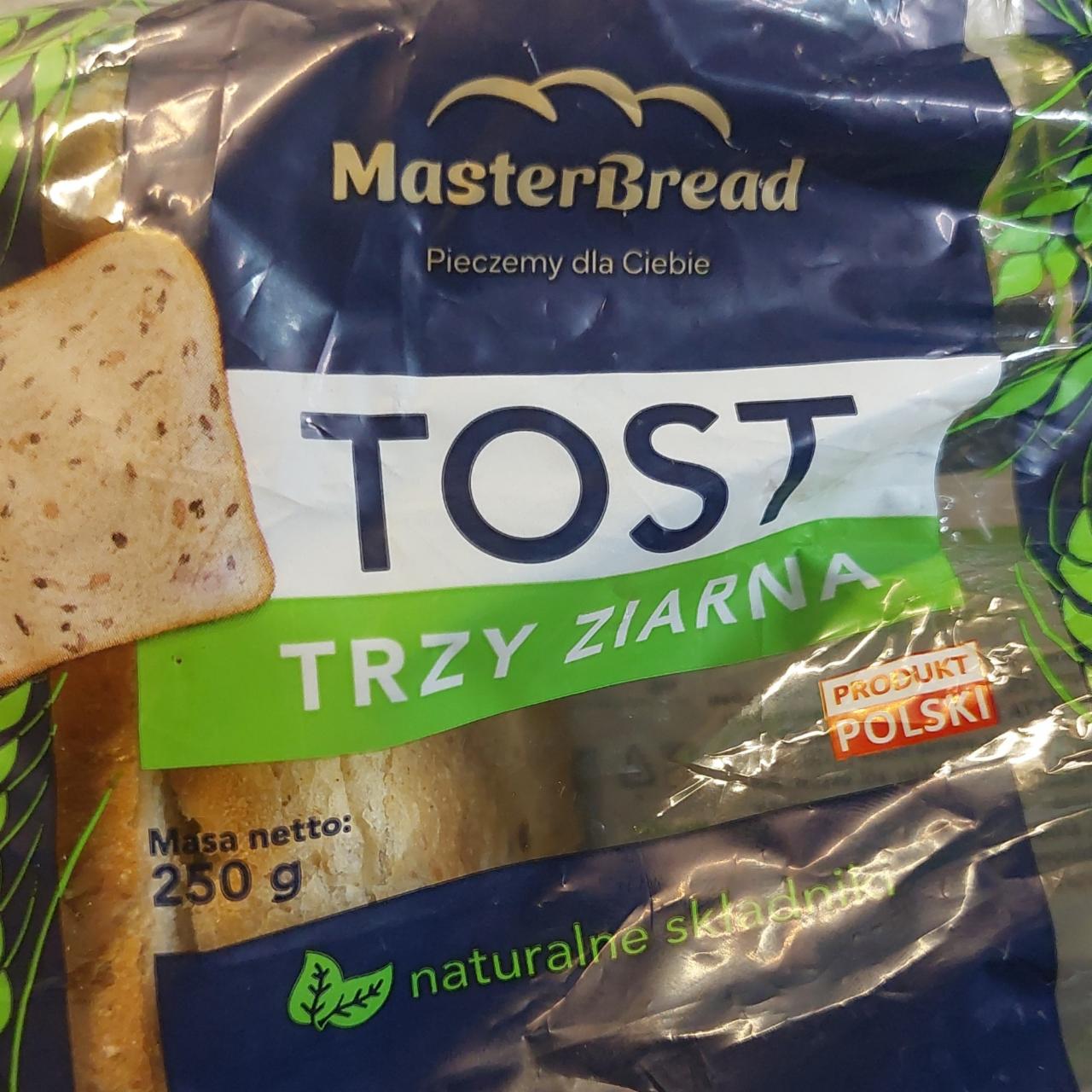 Zdjęcia - Tost trzy ziarna Master Bread