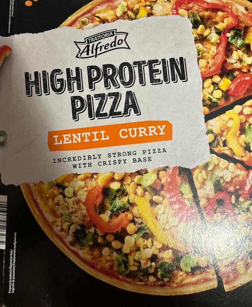 Zdjęcia - High Protein Pizza Lentil Curry Trattoria Alfredo