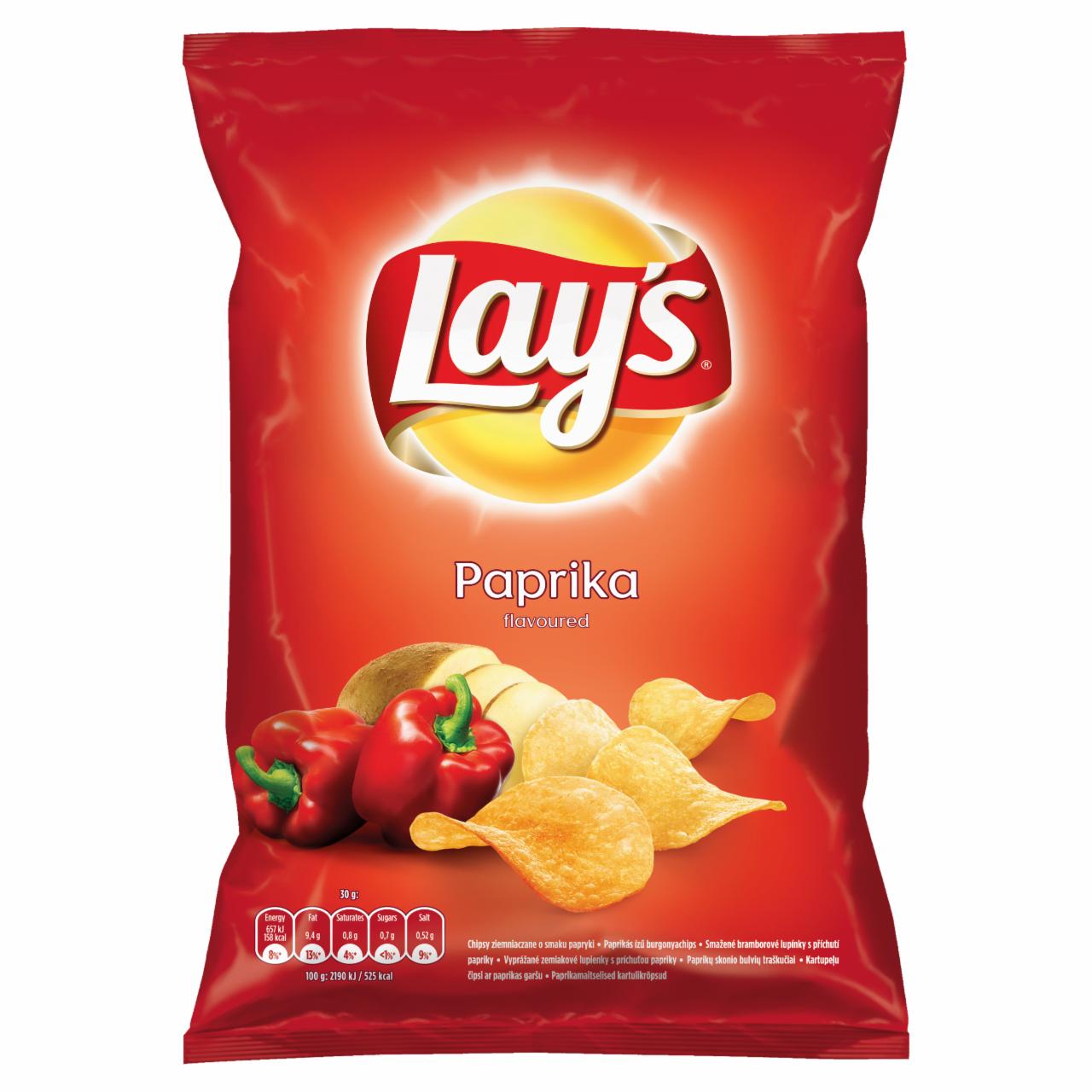 Zdjęcia - Lay's Chipsy ziemniaczane o smaku papryki 70 g