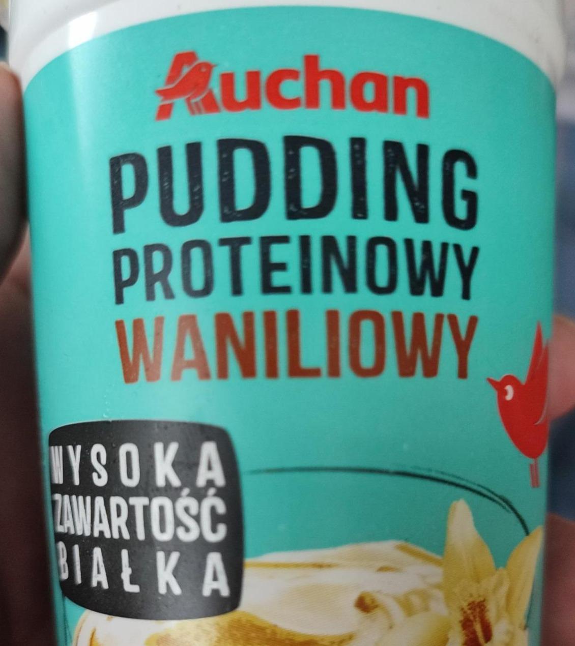 Zdjęcia - Pudding proteinowy waniliowy Auchan
