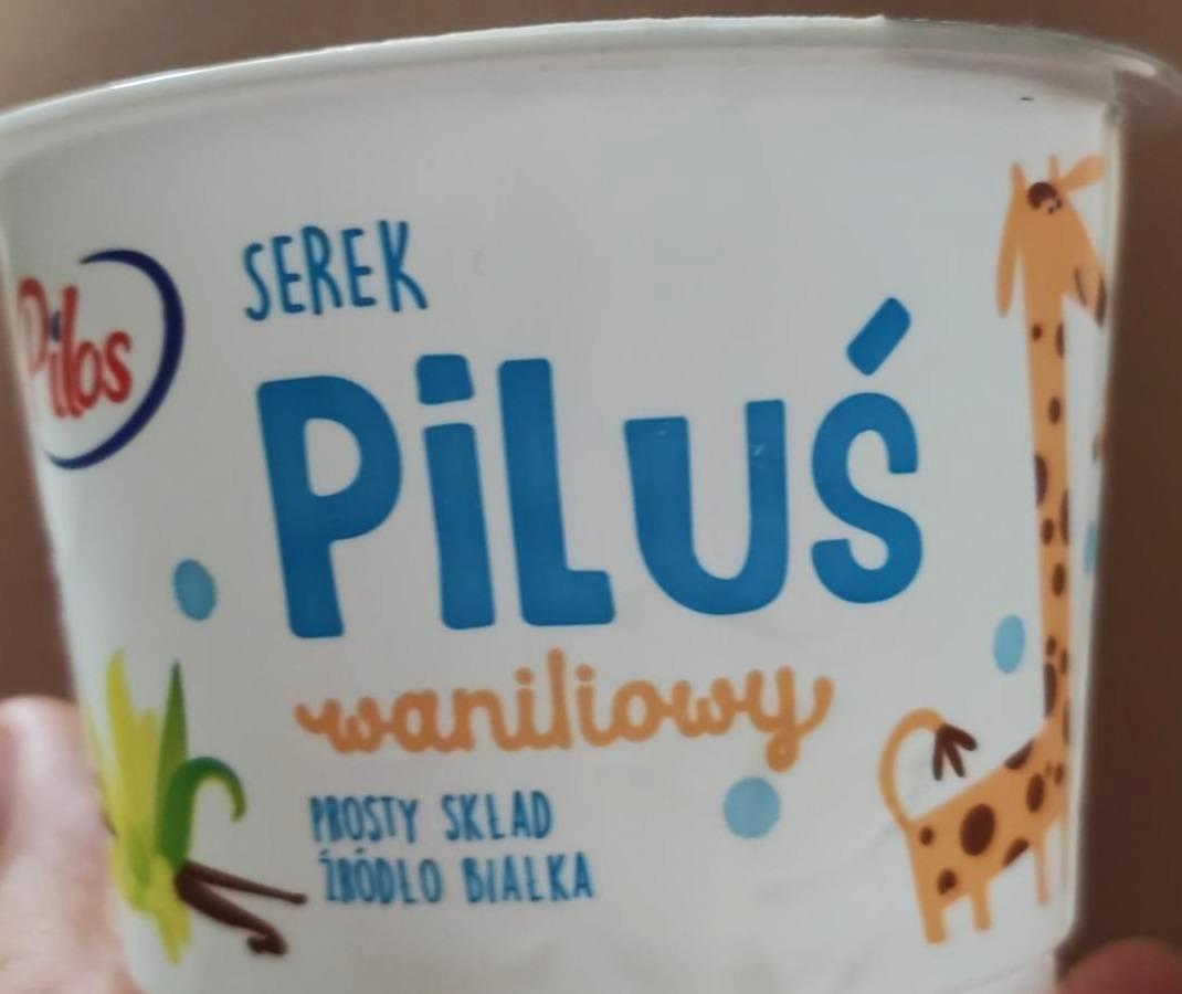 Zdjęcia - Jogurt typu greckiego PILUŚ waniliowy Pilos