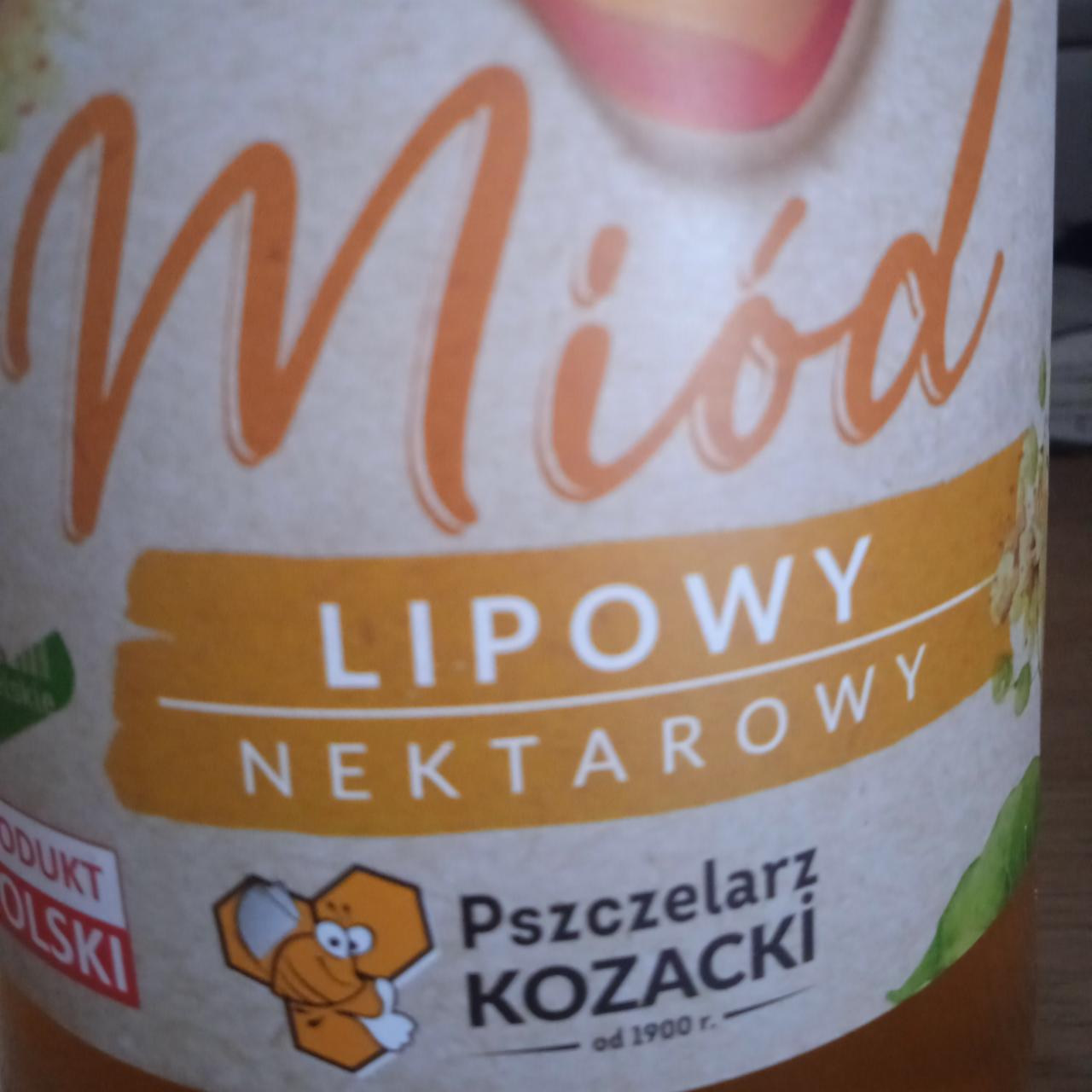 Zdjęcia - Miód nektarowy lipowy Pszczelarz Kozacki