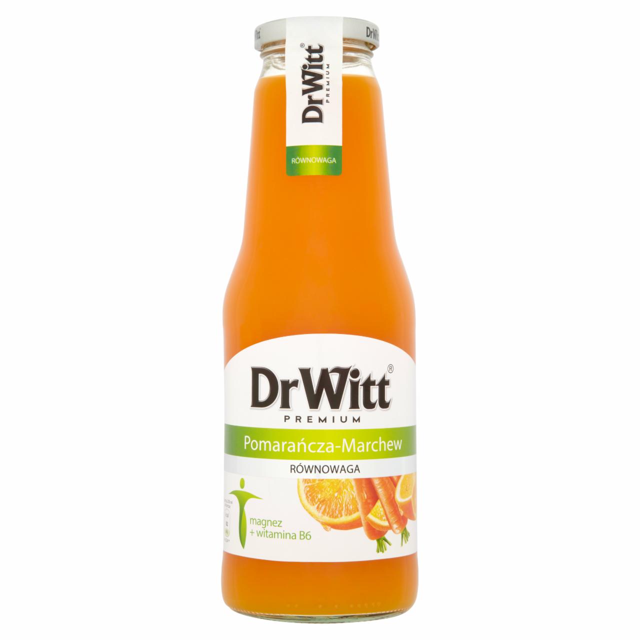 Zdjęcia - Dr Witt Premium Równowaga Pomarańcza-marchew Napój 1 l