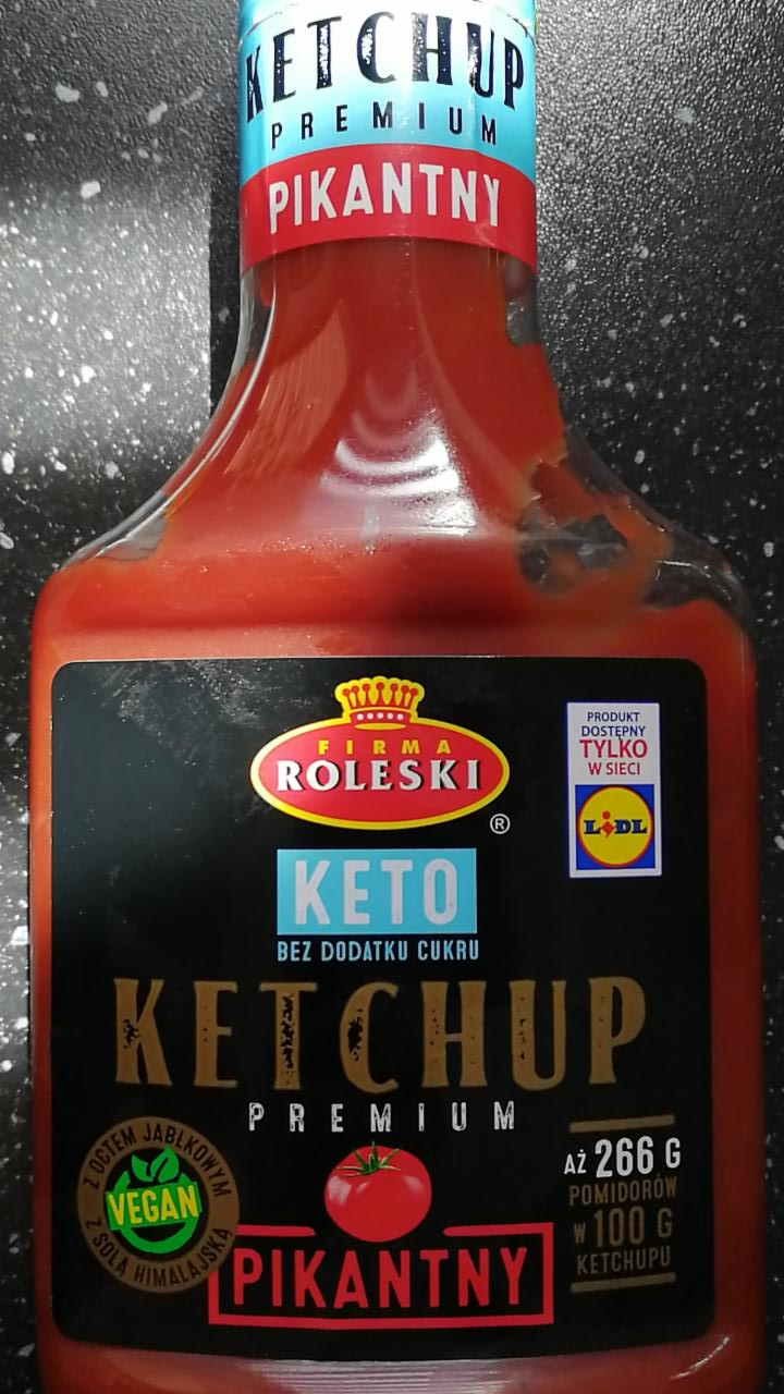 Zdjęcia - Ketchup Keto Premium Pikantny Roleski