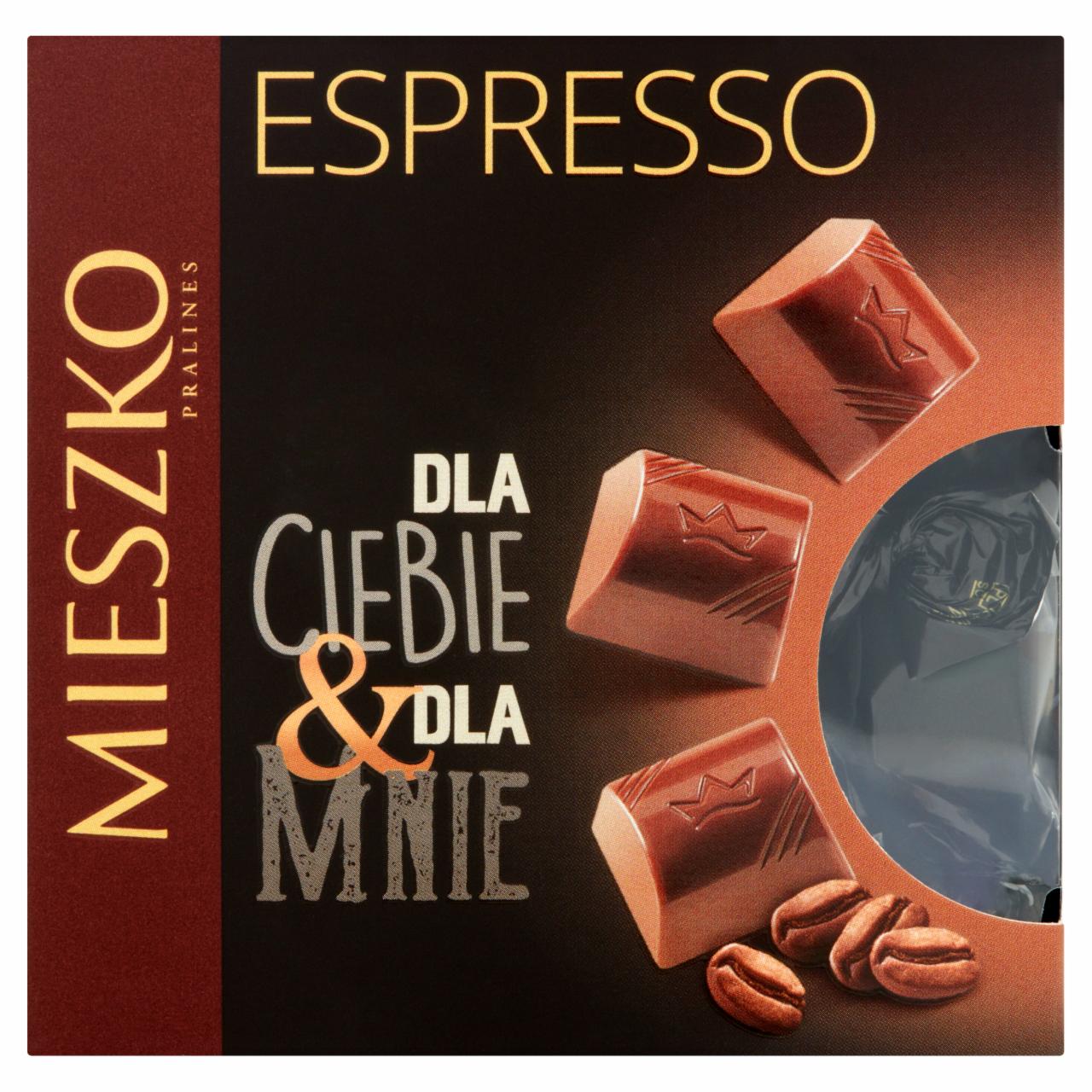 Zdjęcia - Mieszko Espresso Dla Ciebie & Dla Mnie Praliny z intensywnym kawowym nadzieniem 239 g