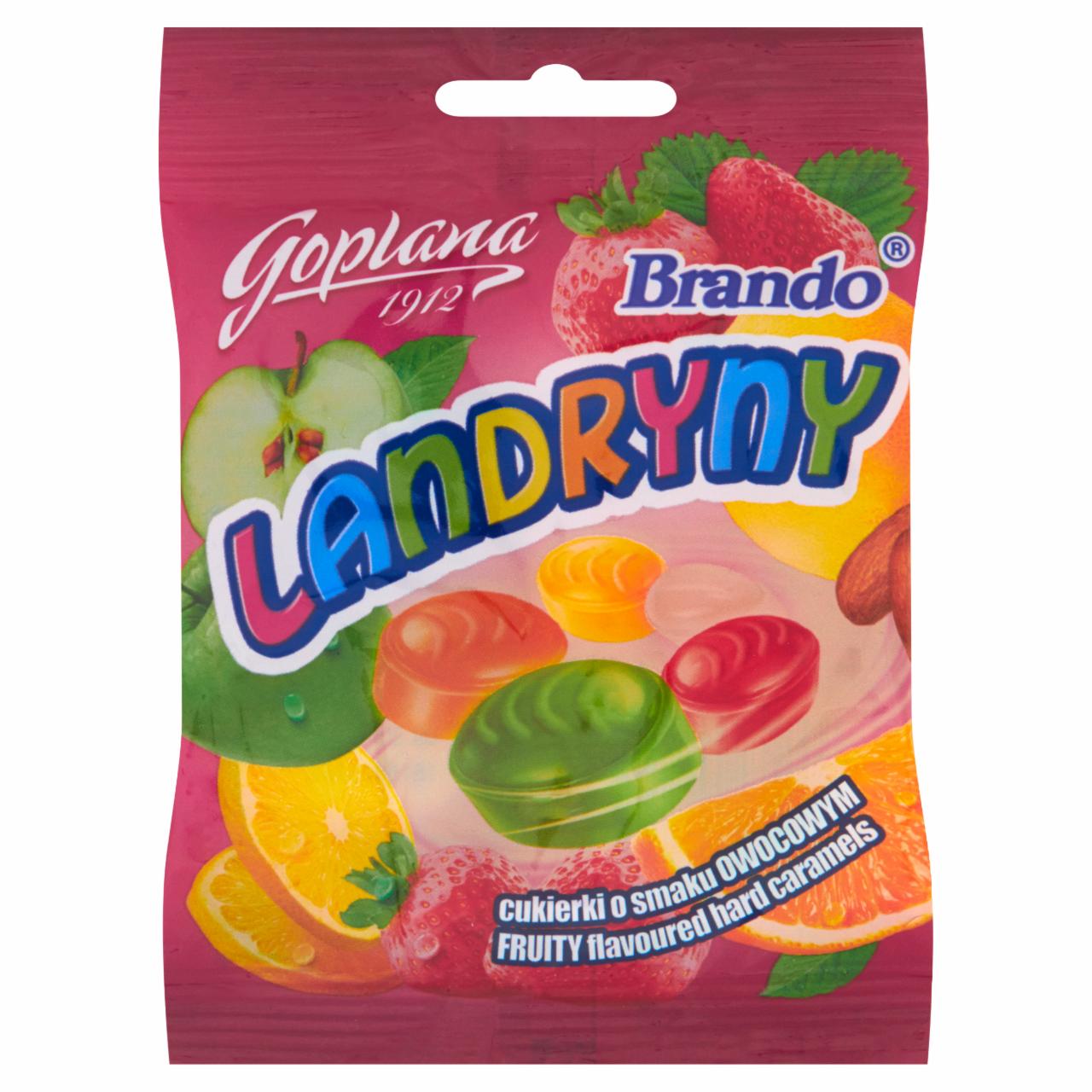 Zdjęcia - Goplana Brando Landryny Cukierki o smaku owocowym 90 g