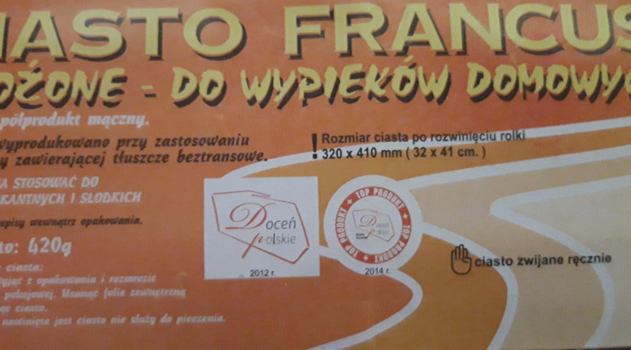 Zdjęcia - Priolimo Ciasto francuskie 420 g