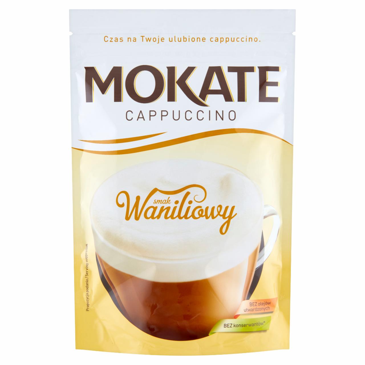 Zdjęcia - Mokate Cappuccino smak waniliowy 110 g