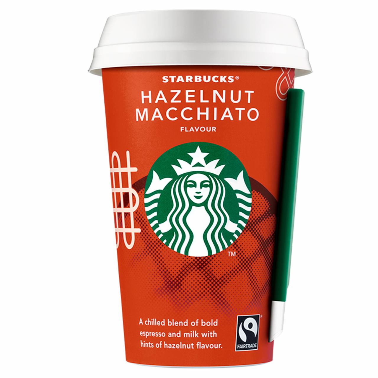 Zdjęcia - Starbucks Hazelnut Macchiato Mleczny napój kawowy 220 ml