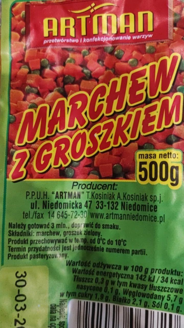 Zdjęcia - Marchew z Groszkiem Artman