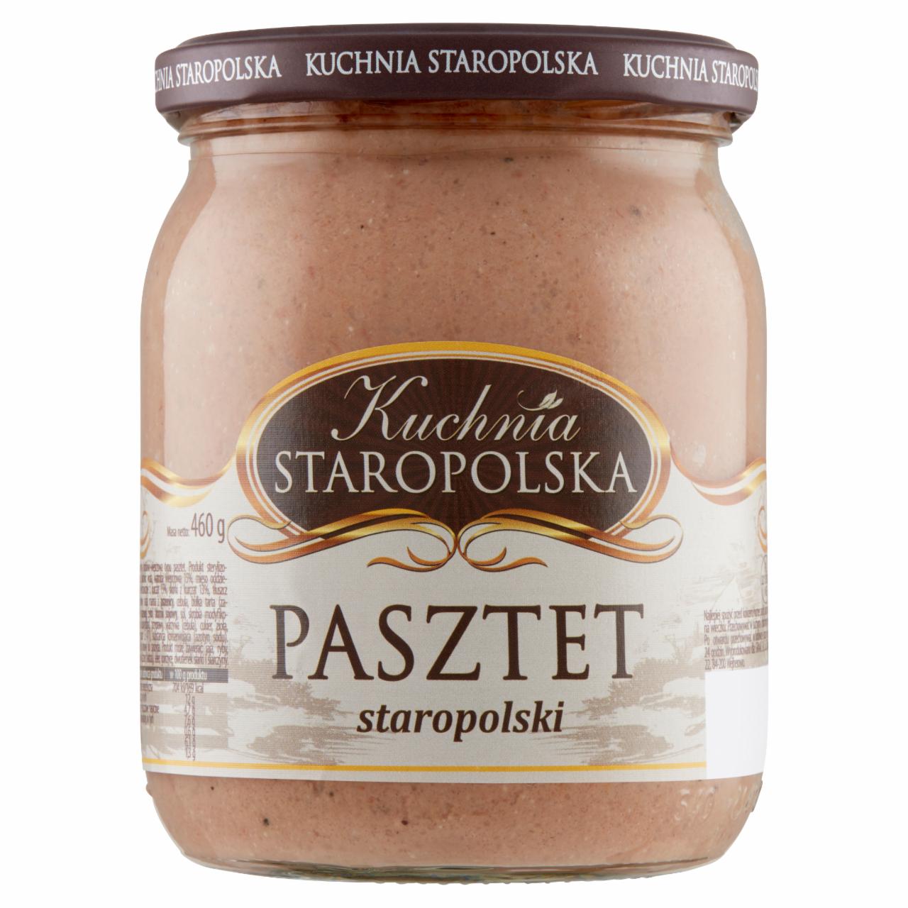 Zdjęcia - Kuchnia Staropolska Pasztet staropolski 460 g