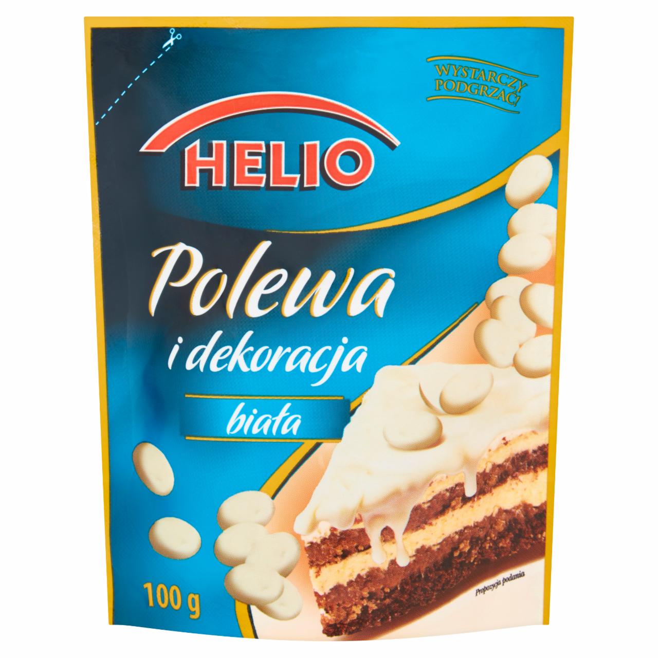 Zdjęcia - Helio Polewa i dekoracja biała 100 g