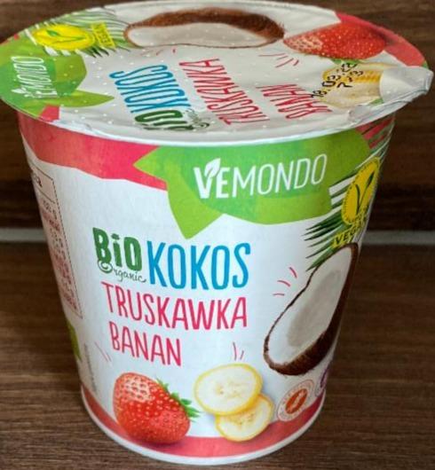 Zdjęcia - BIOkokos veganurt truskawka