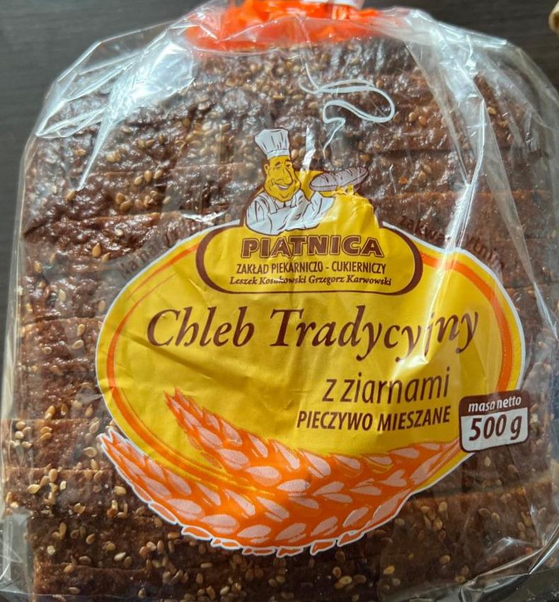 Zdjęcia - chleb tradycyjny z ziarnami Piątnica